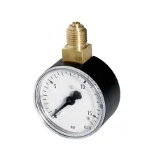 Манометр Resideo (Honeywell) M08M-A16 с диаметром корпуса 50 мм, диапазон 0–16 бар