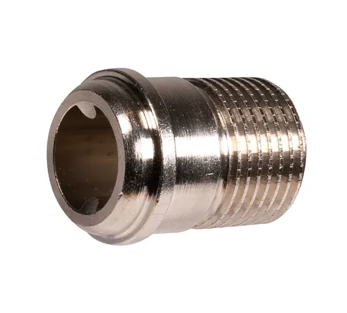 VA5200B010 — радиаторная соединительная муфта (tailpiece) с уплотнением «металл по металлу», 3/8 in, DN10