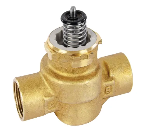 VCZAF1000/U — 1/2" BSPP, двухходовой корпус, внутренняя резьба, Kvs 3,2