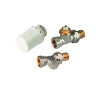 VTL3020DS15 Клапан радиаторный термостатический (прямой): T3019W0 + V2020DSX15 + V2420D0015