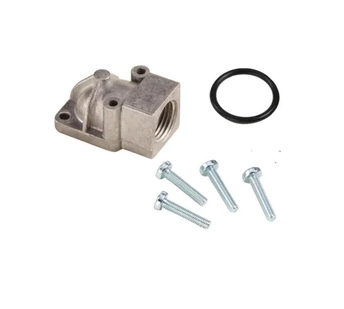 Фланец с углом 1/2" BSP, PL, с уплотнительным кольцом O-Ring и винтами