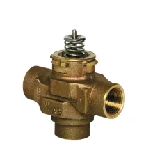 VCZME6000/U — трехходовой корпус клапана 1/2" BSPP, внутренняя резьба, Kvs 3,2