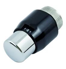 T4321 — термостат радиаторный Design черный/хром
