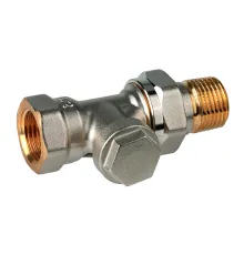 V2400D0015 Verafix запорный lockshield с воспроизводимой преднастройкой, прямой, 1/2" (DN15)