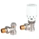 Комплект термостатических радиаторных клапанов Resideo (Honeywell) VTL5020ES15 + T5019, V2020ESX15 и V2420E0015