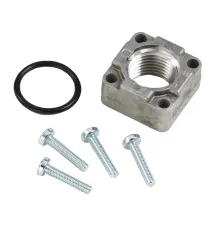 Фланец угловой 3/4" NPT с крепежными винтами и O-ring