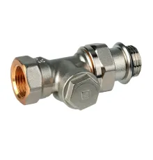 V2430D0015 — клапан lockshield с внутренней резьбой, уплотняющим хвостовиком с мягкой герметизацией, 1/2", Kvs 1,25