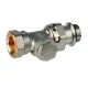 V2430D0015 — клапан lockshield с внутренней резьбой, уплотняющим хвостовиком с мягкой герметизацией, 1/2", Kvs 1,25