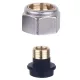 FEM22P12X1.1 — M22×1,5 — 12×1,1 мм (для трубы PEX 12×1,1 мм), 1 шт
