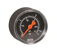 Манометр M74CS-A16 с задним подключением G1/4", 0–16 бар