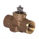 VCZBD1100 двухходовой клапанный узел 1 1/4 in fNPT, 7 Cv, линейная характеристика расхода