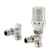 VTL15 Essential TRV и запорный узел (lockshield), угловой, 15 мм