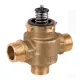 VCZMU6000/U — трехходовой корпус дивертерного клапана 5/4" BSPP, внешняя резьба, Kvs 11 (набор VC, On/Off)
