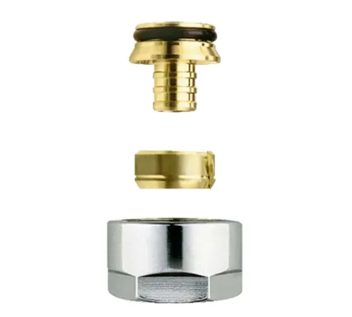 FEM24P16X2 - M24x19 - 16x2 мм (для PEX труб 16x2 мм), 1 шт
