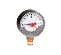 Манометр Resideo (Honeywell) M78M-A16MR, 0–16 бар, G1/4, с индикатором памяти