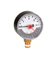 Манометр Resideo (Honeywell) M78M-A16MR, 0–16 бар, G1/4, с индикатором памяти