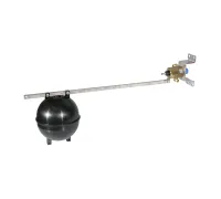 Пилотный поплавковый клапан 70-610 Resideo (Honeywell), дифференциал переключения уровня 5–40 см, все размеры