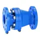 RV283S-100A — DN100 фланцевый обратный клапан с просверленными фланцами, Kvs 240