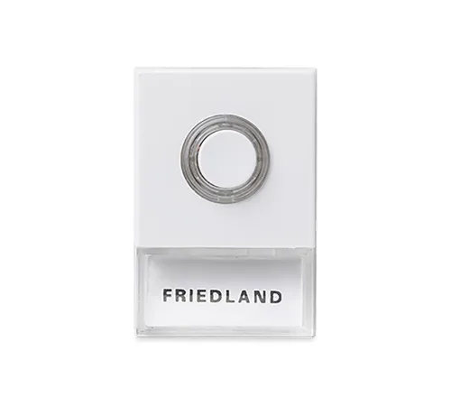 D723W Проводной дверной звонок Resideo (Honeywell) Pushlite Lit Doorbell Push