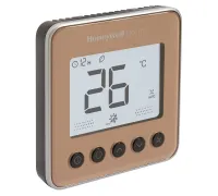 TF428GN-RSS_U — контроллер фанкойла для 2/4-трубных систем, Rose Gold, с дистанционным датчиком