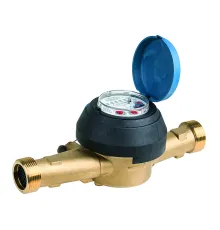 Водосчетчик Resideo (Honeywell) EW1100CC2800 для холодной воды, DN25, длина 260 мм, одноструйный