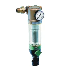 Фильтр обратной (реверсивной) промывки Resideo (Honeywell) F76CS-3/4AA с фильтрующей сеткой 100 микрон, 20 мм