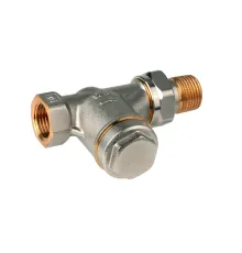 V2440D0025A Запорный lockshield клапан с внутренней резьбой 1" (DN25), Kvs 6