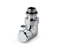 V2482R0015A — запорный вентиль Verafix Design lockshield, хром, двойной угол вправо