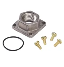 Фланец прямой 3/4" NPT с крепежными винтами и O-ring