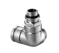 V2482R0015 — запорный клапан Verafix Design lockshield, хром, двойной угол справа