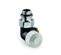 V2083LSL15A матовый черный, двойной угол слева, DN15, G 1/2 дюйма